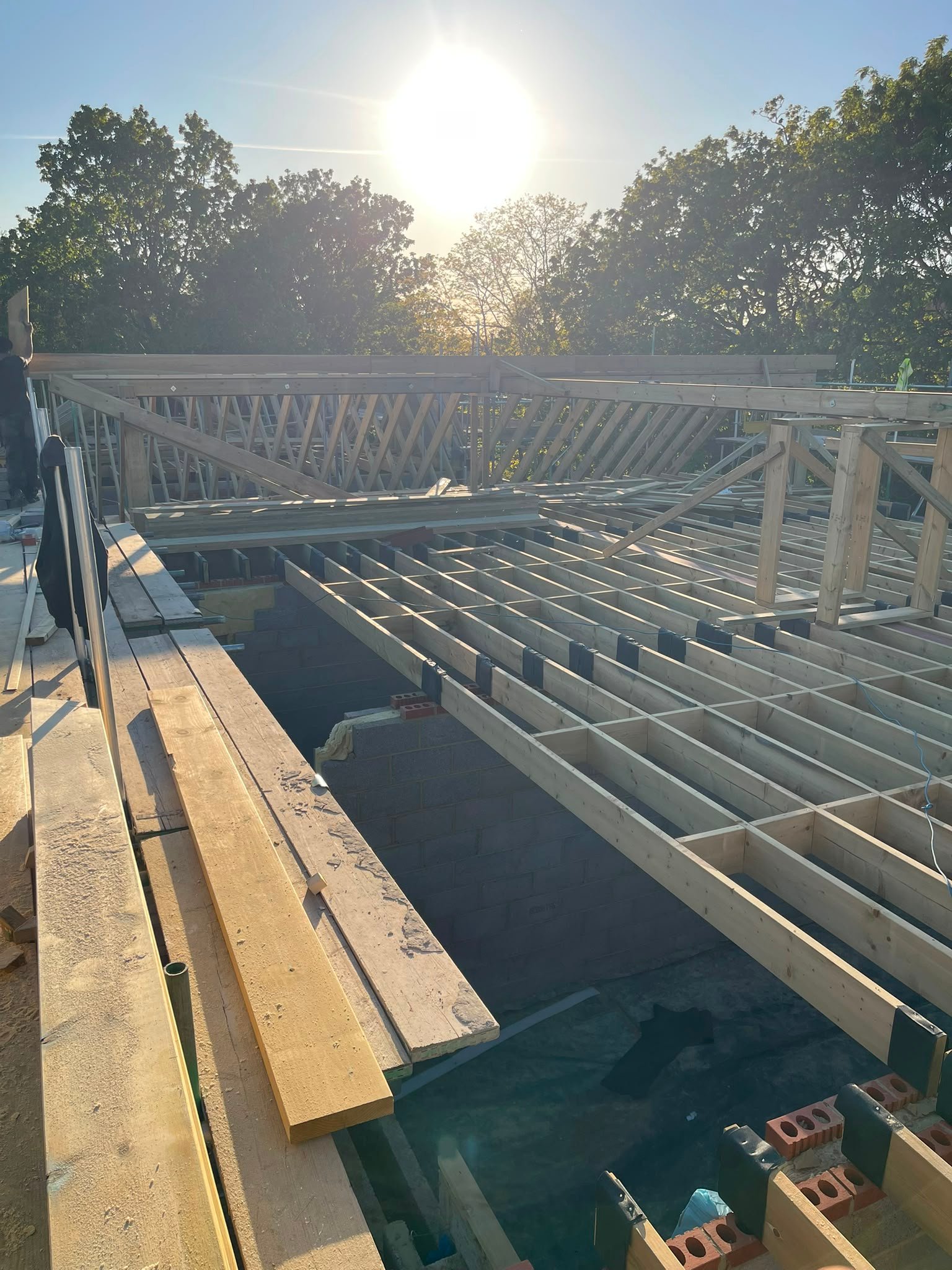 New Roof Timber Structure & Joist Installation by B KARAN BUILD ROOFING Ltd